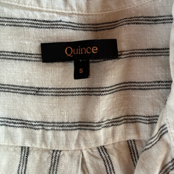 Striped Linen Button Down - Picture 2 of 7